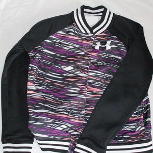Under Armour Girls Purple Rave Jacket  Large YLG C